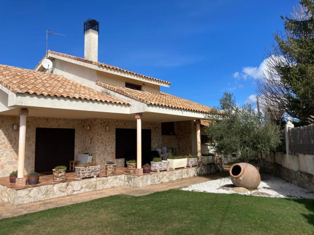 Casa El Descanso Ortigosa Del Monte Exterior foto